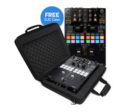Pioneer DJ DJM-S7 2-channel scratch-style DJ mixer with free DJC case
