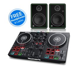 Numark Party Mix mk2 and Mackie CR4-X Speaker DJ Package