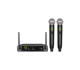 Q-Audio QWM-11 V2
Dual UHF Wireless Handheld Microphone System, Fixed Frequency